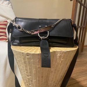 Christian Dior vintage purse black